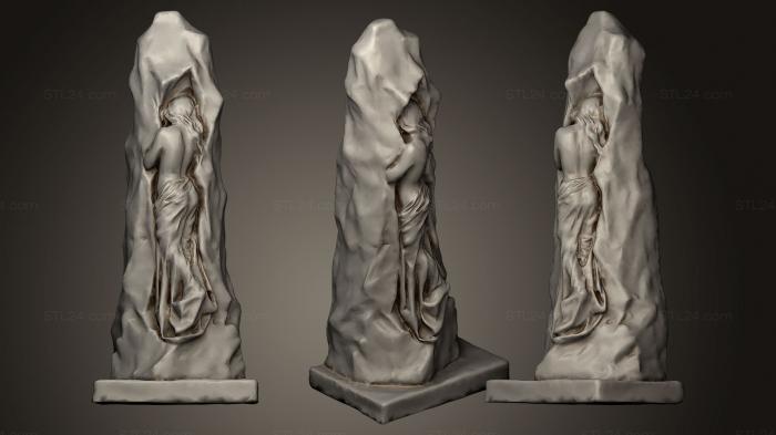 Miscellaneous figurines and statues (omen Statue2, STKR_0650) 3D models for cnc